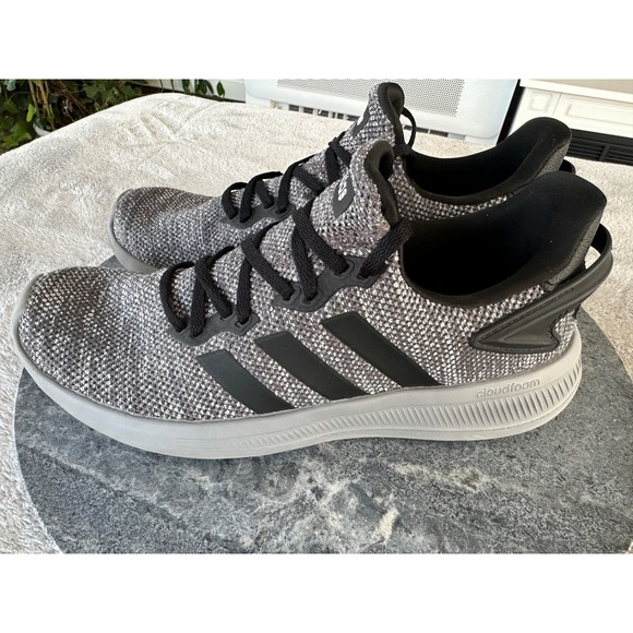 adidas Lite Racer BYD 2.0 Men's Size 8 Gray Black Cloudfoam Running Shoes. - Picture 3 of 11